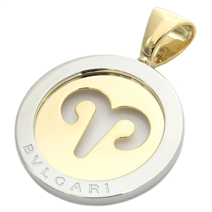 楽天市場】ブルガリ BVLGARI ペンダントトップ トンド アリエス K18YG 