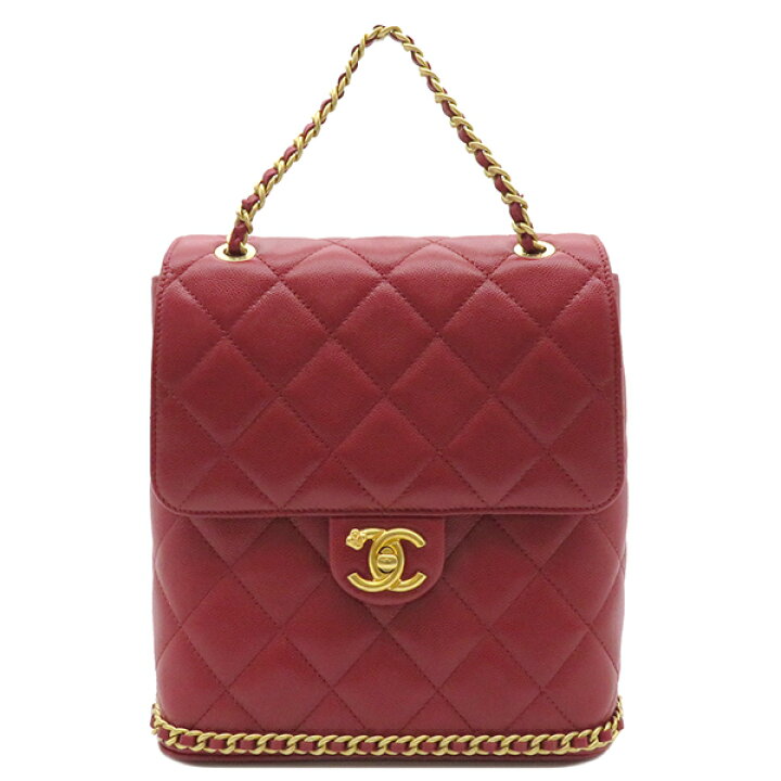楽天市場】シャネル CHANEL リュック・デイパック キャビアスキン 