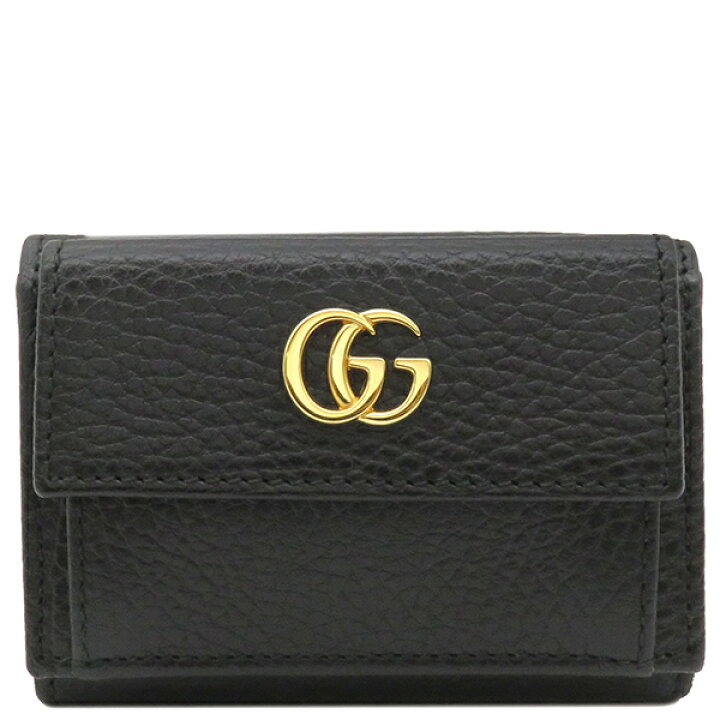 楽天市場】グッチ GUCCI 三つ折り財布 GGマーモント コンパクト 