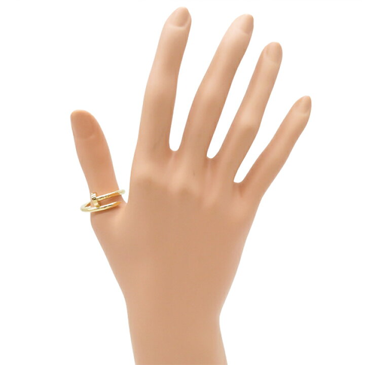 楽天市場】カルティエ Cartier リング 指輪 ジュストアンクル K18YG 