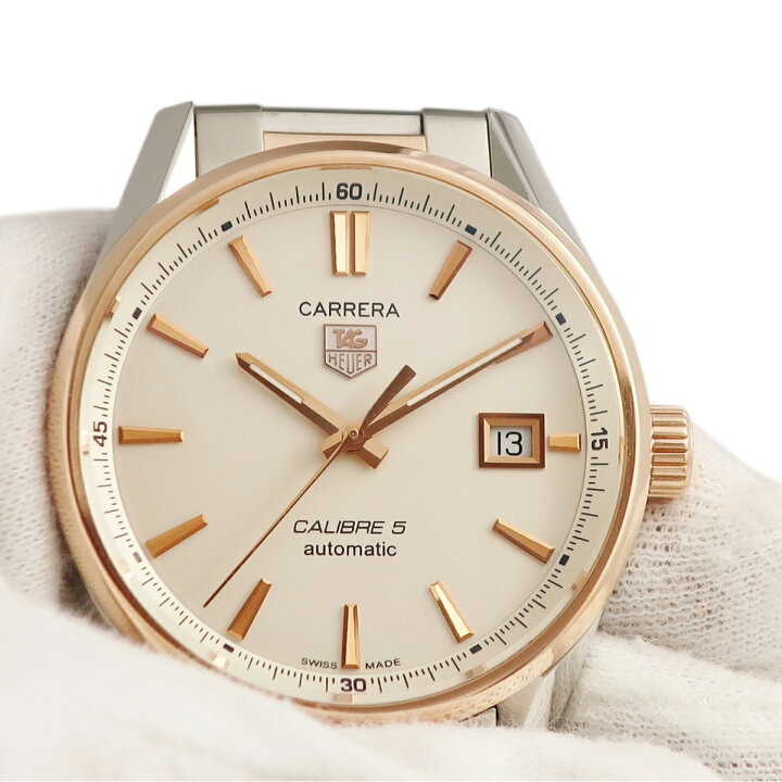 楽天市場】タグホイヤー Tag Heuer カレラ キャリバー5 スティール  