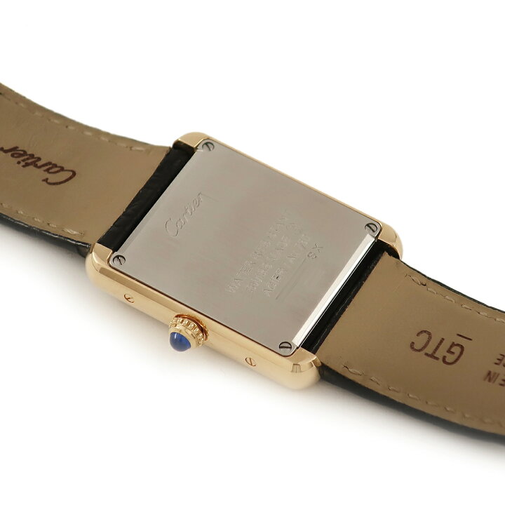 楽天市場】カルティエ Cartier タンクソロ SM W5200002 K18YG×SS 角型  