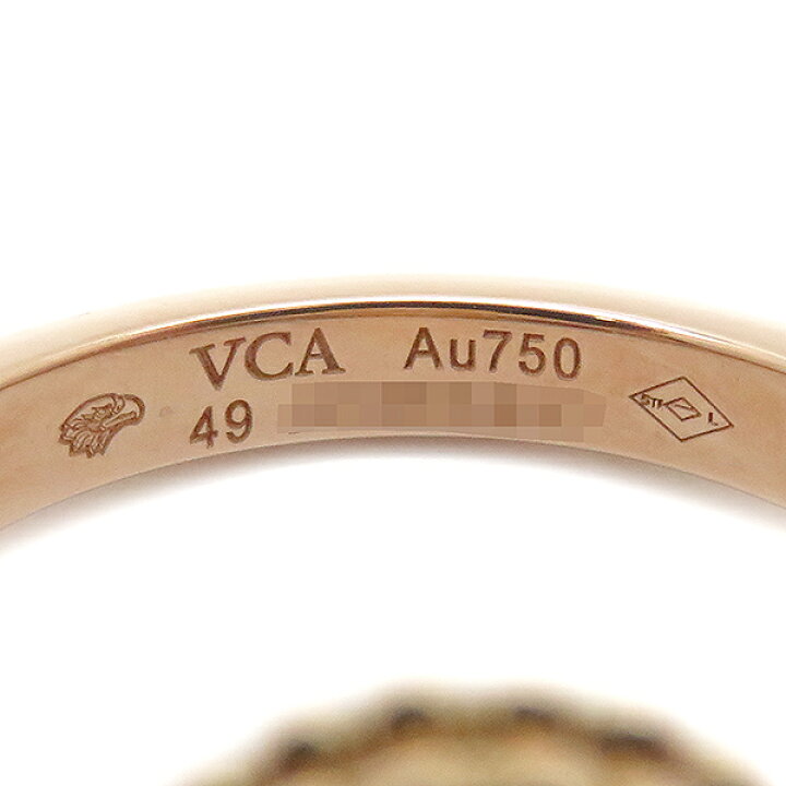 楽天市場】ヴァンクリーフアーペル Van Cleef & Arpels リング 指輪 