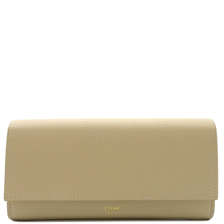 楽天市場】セリーヌ CELINE 長財布 ラージ フラップウォレット レザー  