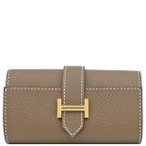 グッチ GUCCI 三つ折り財布 ザ ハッカープロジェクト ネオ クラシック GGキャンバス レザー ベージュ×ブラウン シルバー金具 GUCCI×BALENCIAGA ジップアラウンドウォレット 681710 203887