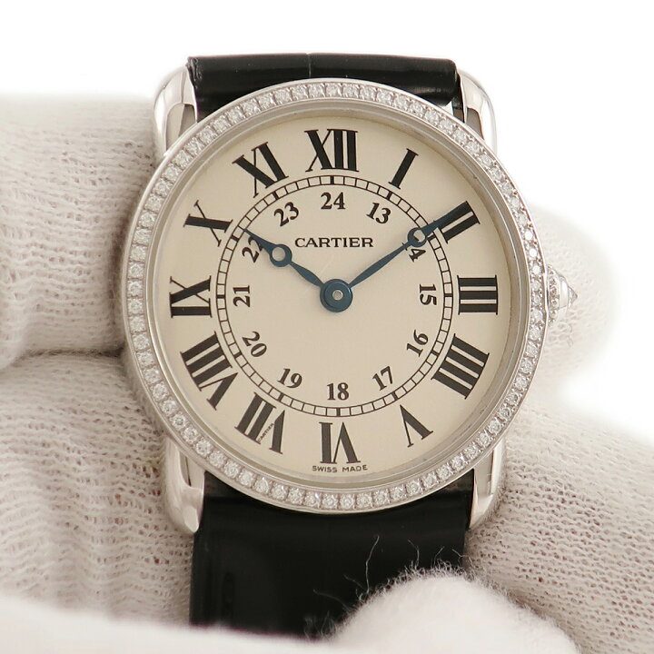 楽天市場】カルティエ Cartier ロンド ルイ カルティエ SM WR000251  