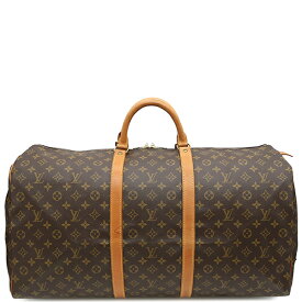 ルイヴィトン LOUIS VUITTON ボストンバッグ キーポル60 モノグラムキャンバス モノグラム ゴールド金具 旅行カバン 茶 鍵 パドロックの欠品 M41422 SP0945【中古】