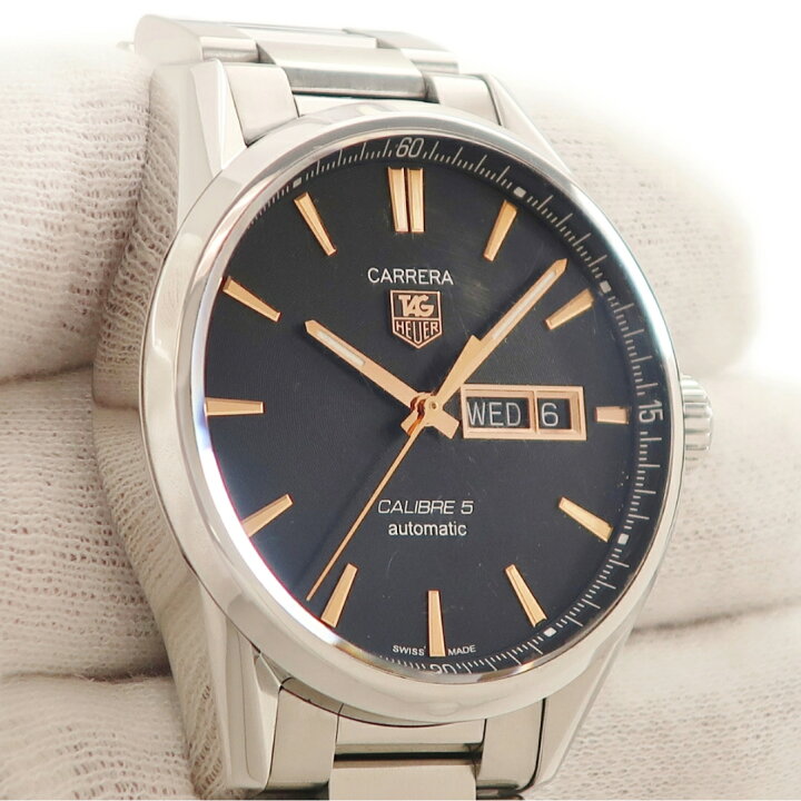 楽天市場】タグホイヤー Tag Heuer カレラ キャリバー5 デイデイト  