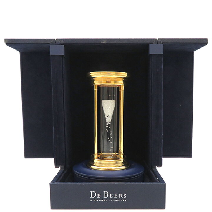 楽天市場】デビアス DE BEERS オブジェ ミレニアム アワーグラス 世界 
