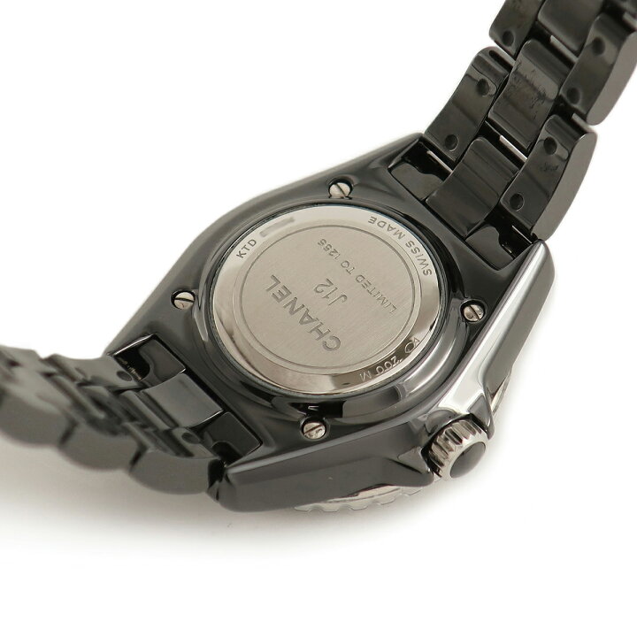 楽天市場】シャネル CHANEL J12 エレクトロ H7121 限定 レインボー 黒  