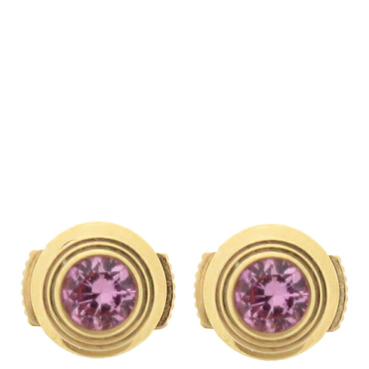 楽天市場】カルティエ Cartier ピアス ダムール ピンクサファイヤ  
