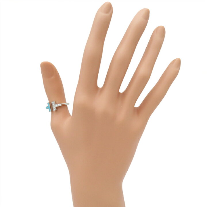 楽天市場】ティファニー Tiffany & Co リング 指輪 Tワイヤー K18WG  