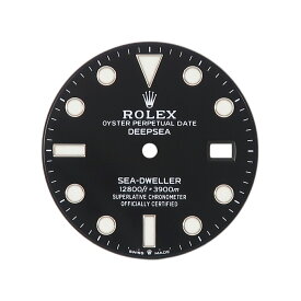 ロレックス ROLEX シードゥエラー ディープシーブラックダイヤル（126660用） 未使用 純正 文字盤 ダイヤル 黒 メンズ 腕時計 ブラック 【中古】