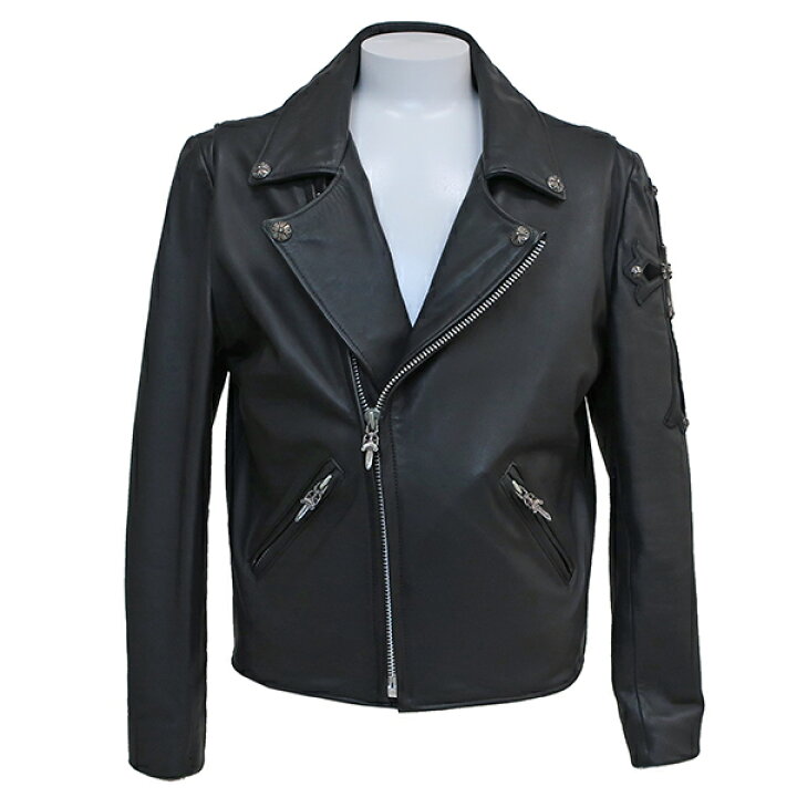 楽天市場】クロムハーツ CHROME HEARTS ライダースジャケット  