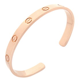 カルティエ Cartier ブレスレット LOVE ラブブレス オープン K18PG ピンクゴールド #18 750 18K 18金 バングル B6032616【中古】