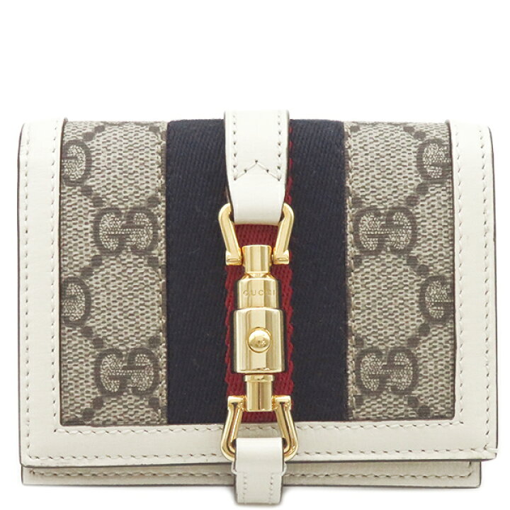 楽天市場】グッチ GUCCI 二つ折り財布 ジャッキー 1961 カードケース  