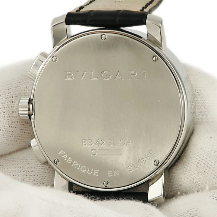 楽天市場】ブルガリ BVLGARI ブルガリブルガリ クロノグラフ BB42SLCH  