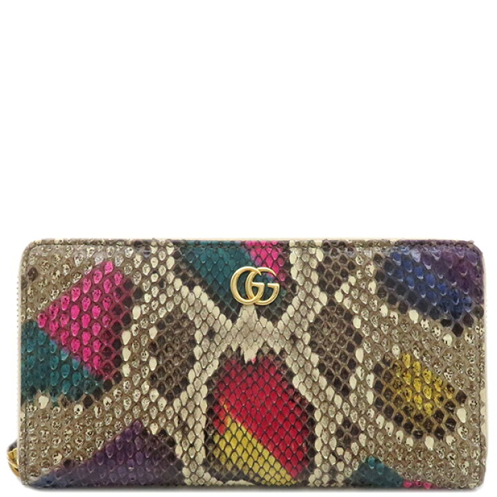 楽天市場】グッチ GUCCI 長財布 ダブルG パイソン ジップアラウンド 