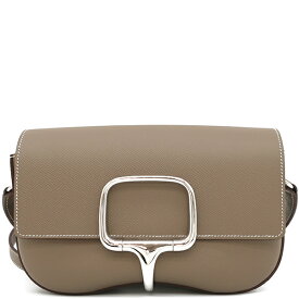 エルメス HERMES ショルダーバッグ デッラ カヴァッレリア エラン ヴォーエプソン エトゥープ シルバー金具 新品 未使用 グレージュ W刻印（2024年製） 【箱】【中古】