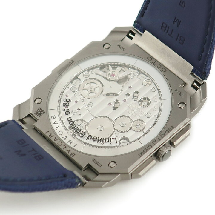 楽天市場】ブルガリ BVLGARI オクト フィニッシモ クロノグラフ GMT  