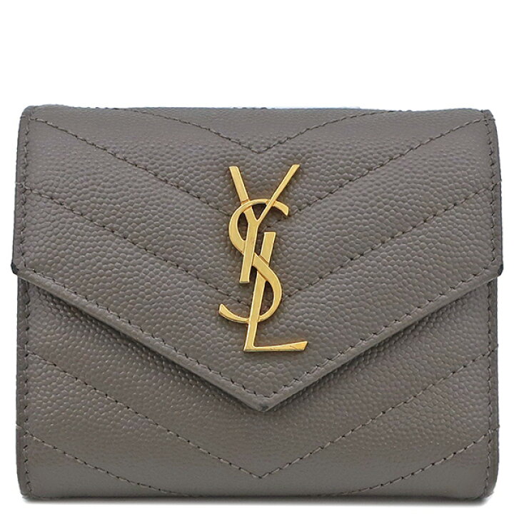 楽天市場】サンローラン SAINT LAURENT 三つ折り財布 カサンドラ  