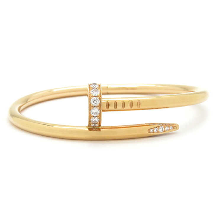 楽天市場】カルティエ Cartier ブレスレット ジュストアンクル K18PG  