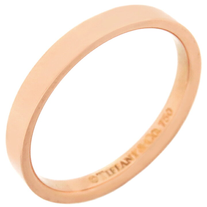 楽天市場】ティファニー Tiffany & Co リング 指輪 フラットバンド 