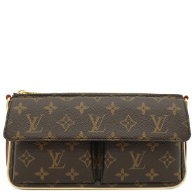 ＼ポイント2倍 7/19 20時から／ ルイヴィトン LOUIS VUITTON ショルダーバッグ ヴィヴァシテ モノグラムキャンバス モノグラム ゴールド金具 新品 未使用 茶 ショルダー M46999 RFID 【箱】【中古】