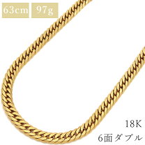 楽天市場】k18 喜平ネックレス 6面 ダブル 中古の通販 