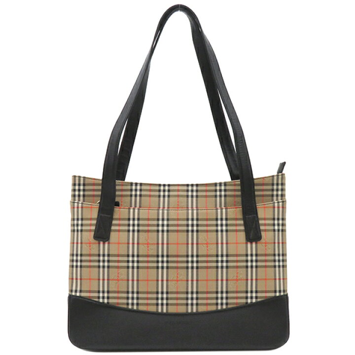 楽天市場】バーバリー BURBERRY トートバッグ ノバチェック キャンバス  