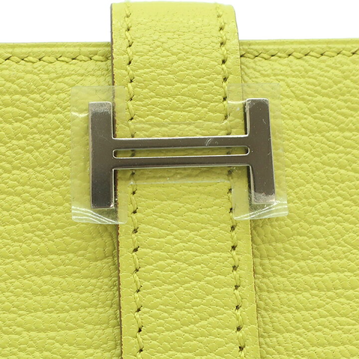 楽天市場】エルメス HERMES 二つ折り財布 ベアンミニ コンパクト財布 