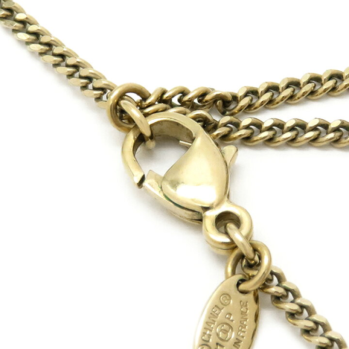 楽天市場】シャネル CHANEL ネックレス ココマーク ライオン パール GP  