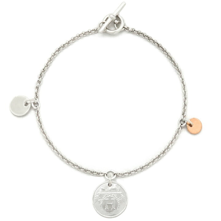 楽天市場】エルメス HERMES ブレスレット エクスリブリス PM シルバー 