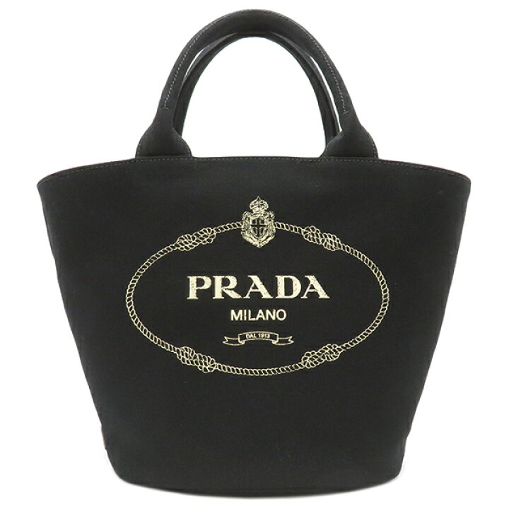 楽天市場】プラダ PRADA 2WAYバッグ カナパ キャンバス ブラック 