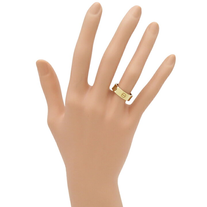 楽天市場】カルティエ Cartier リング 指輪 ラブリング K18YG イエロー  