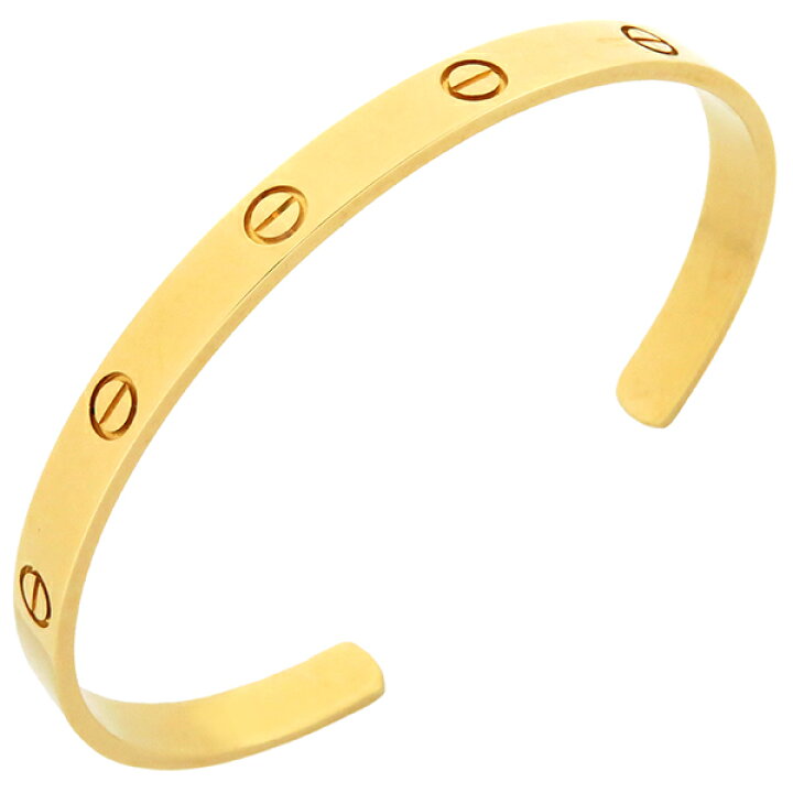 楽天市場】カルティエ Cartier ブレスレット ラブブレス オープン 