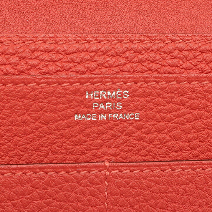 楽天市場】エルメス HERMES 長財布 ドゴンデュオ ドゴンGM トゴ 