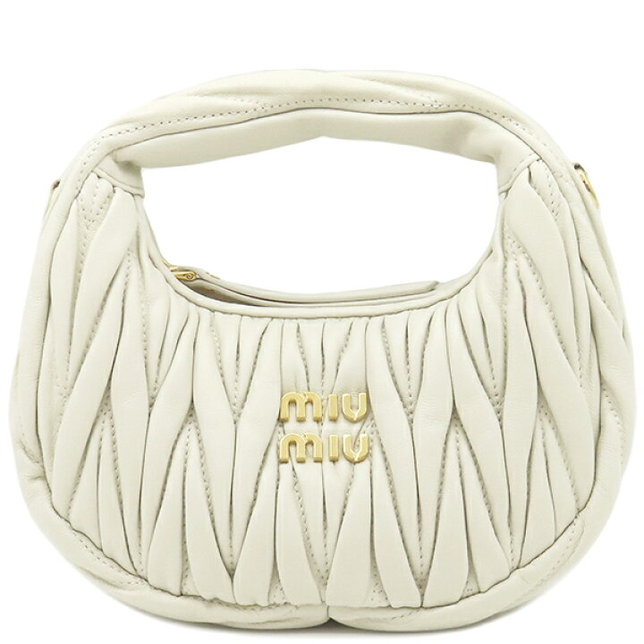 楽天市場】ミュウミュウ MIU MIU 2WAYバッグ ワンダー マテラッセ 
