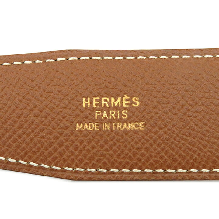楽天市場】エルメス HERMES ベルト ダブルH バックル #85 ボックス  