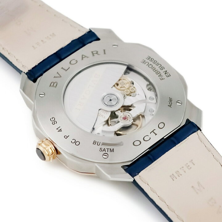 楽天市場】ブルガリ BVLGARI オクト ローマ 103205 OCP41SG K18PG×SS製 