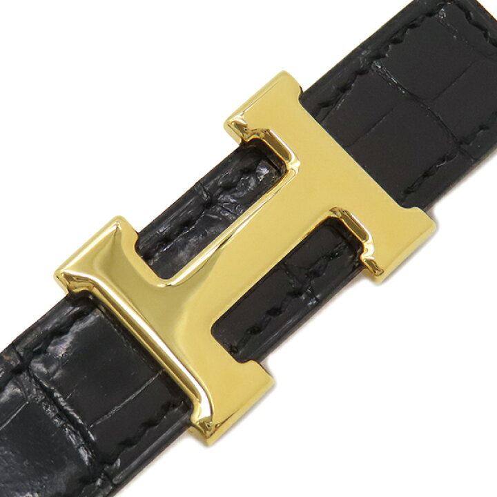 楽天市場】エルメス HERMES ベルト コンスタンスH ＃65 アリゲーター 