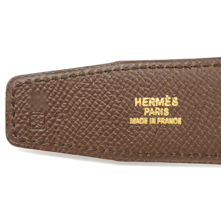 楽天市場】エルメス HERMES ベルト コンスタンスH ＃95 ボックスカーフ  