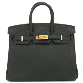 エルメス HERMES ハンドバッグ バーキン25 トゴ ブラック ゴールド金具 新品 未使用 黒 W刻印（2024年製） 【箱】【中古】