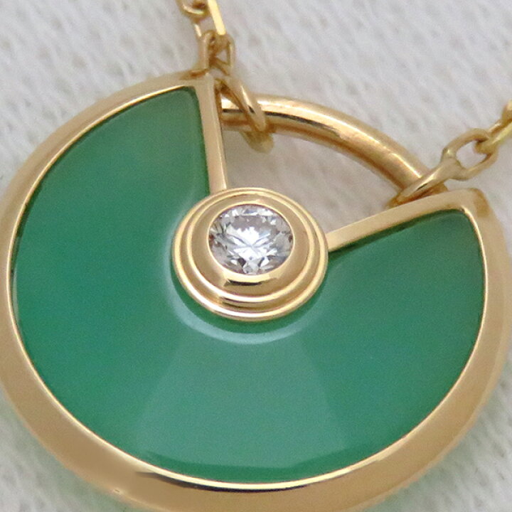 楽天市場】カルティエ Cartier ネックレス アミュレット ドゥ XS K18YG  