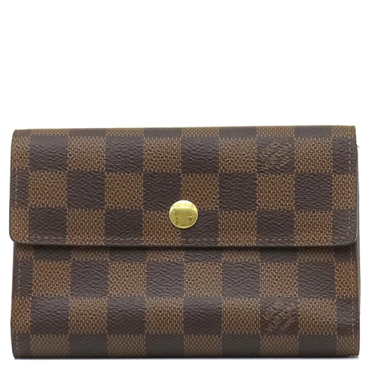 楽天市場】ルイヴィトン LOUIS VUITTON 三つ折り財布 ポルトフォイユ 