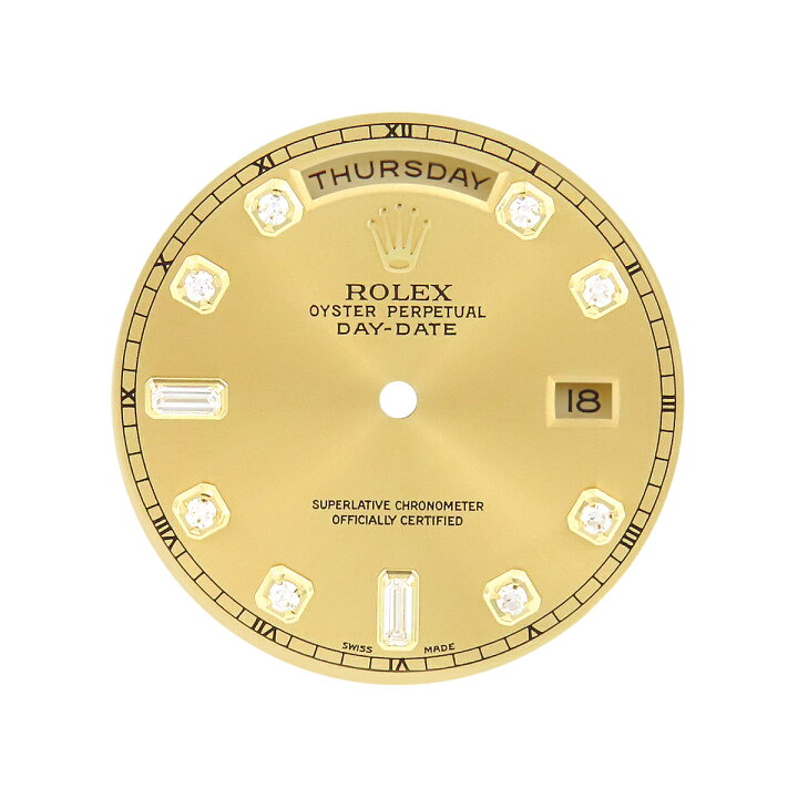 楽天市場】ロレックス ROLEX デイデイト 純正ダイアル (118238A)用  
