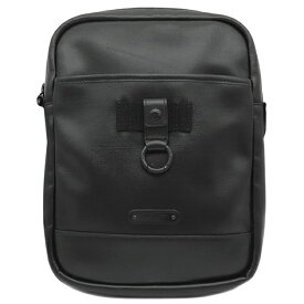 サンローラン SAINT LAURENT ショルダーバッグ リビングトン PVCコーティングキャンバス レザー ブラック ブラック金具 黒 482777【中古】