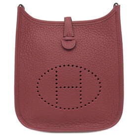 エルメス HERMES ショルダーバッグ エヴリンTPM トリヨンクレマンス ルージュアッシュ シルバー金具 新品 未使用 赤 W刻印（2024年製） 【箱】【中古】