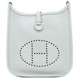 エルメス HERMES ショルダーバッグ エヴリンTPM アマゾン トリヨンクレマンス ブルーペール×エタン ゴールド金具 新品 未使用 W刻印（2024年製） 【箱】【中古】