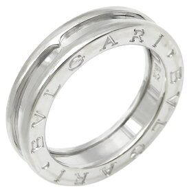 ＼最大3万円割引クーポン数量限定 8/11 2時まで／ ブルガリ BVLGARI リング 指輪 ビーゼロワン B-zero1 ダイヤリング XS K18WG ホワイトゴールド #52(JP12) 750WG 18金 12号 【箱】【中古】